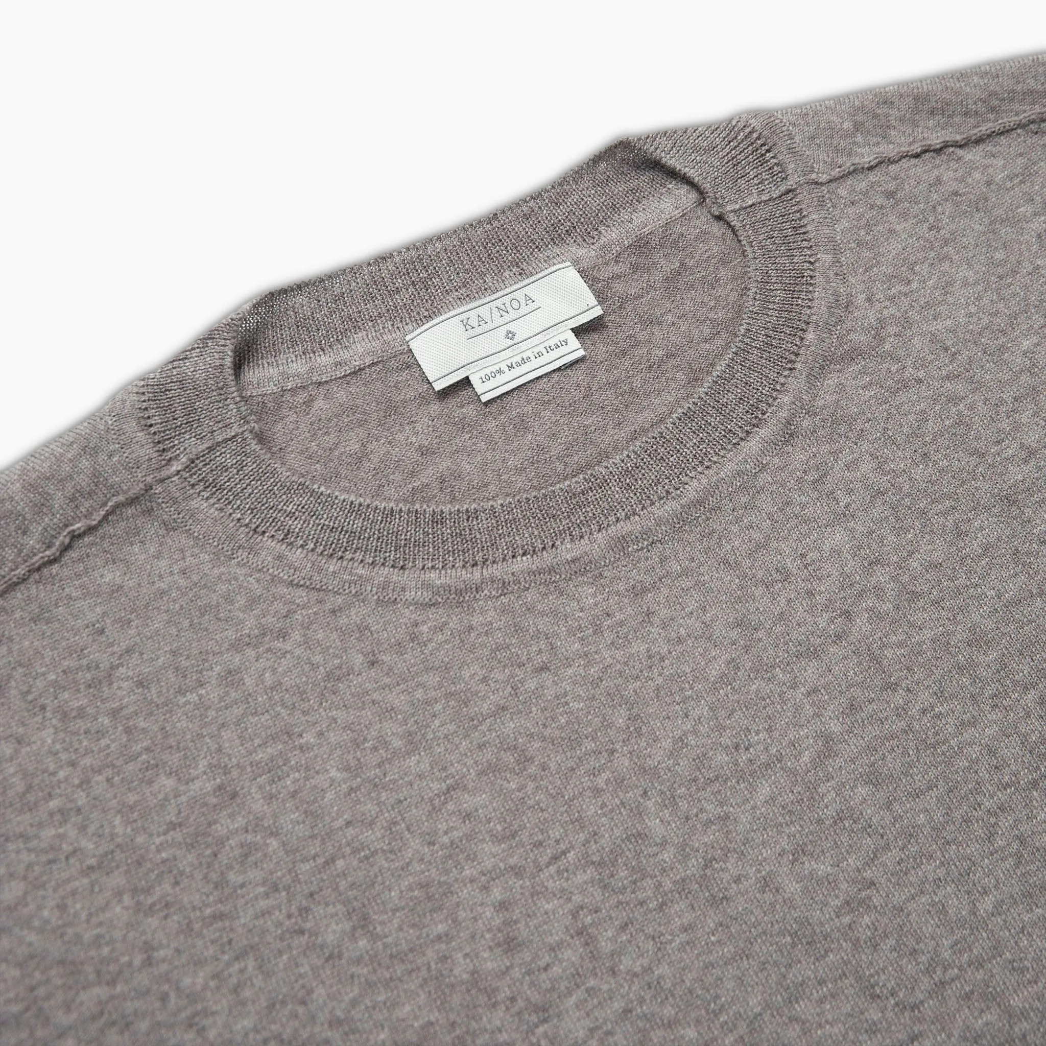 Abel crew-neck jumper Extrafine Wool