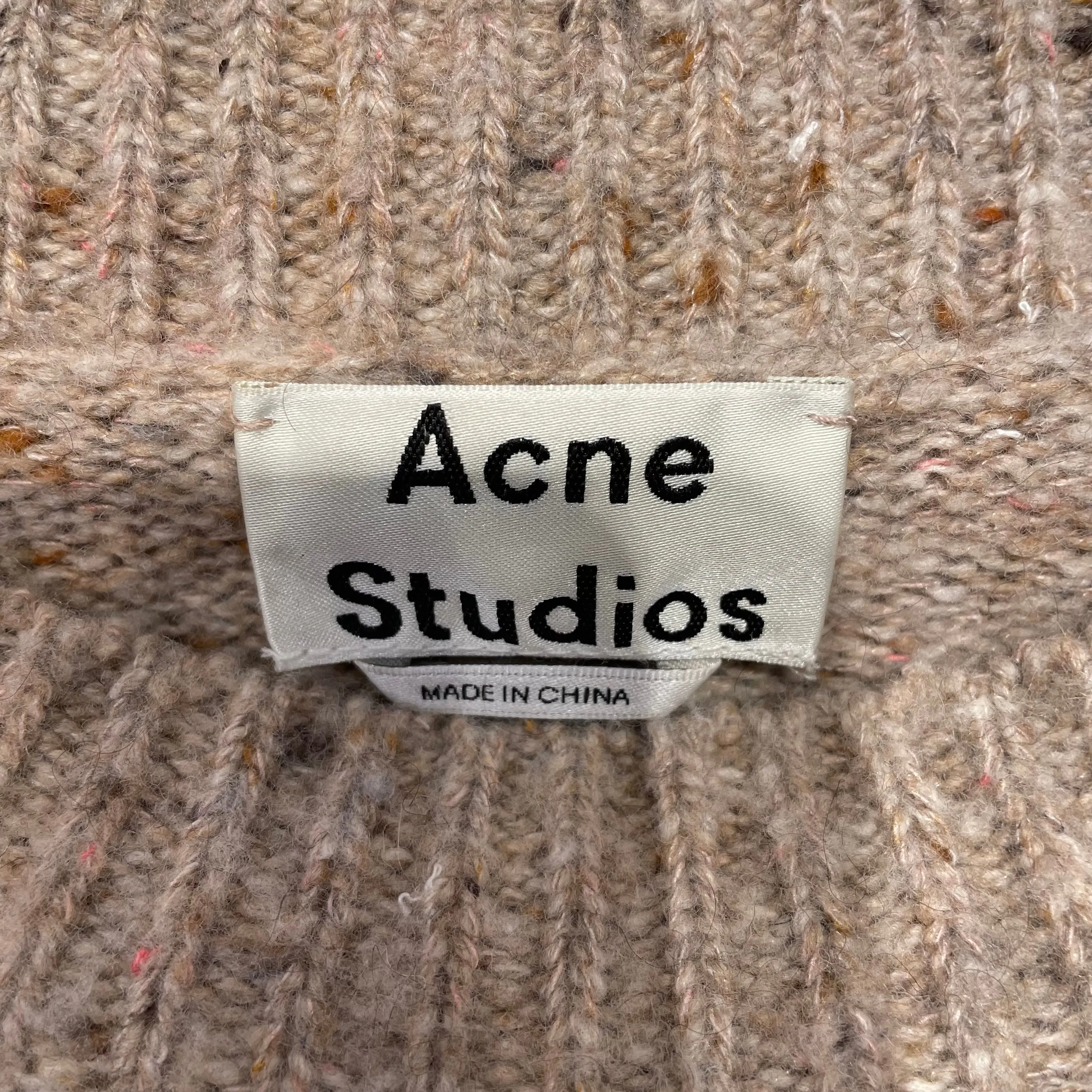 Acne Studios/Sweater/L/Wool/BEG/