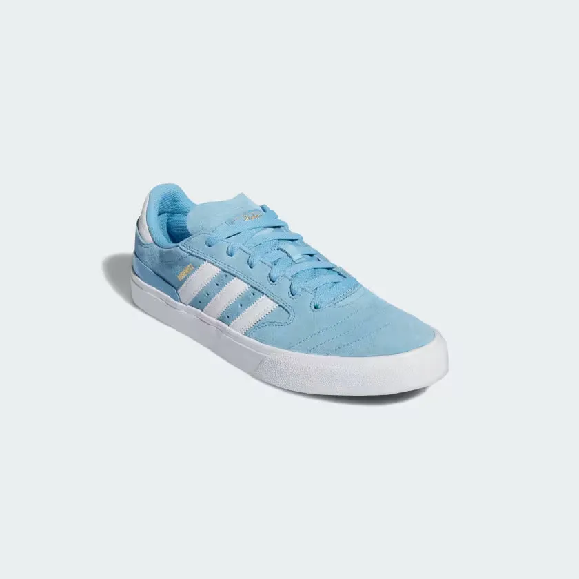 Adidas  Busenitz Vulc II Skate Shoes - Cloud White / Cloud White / Gold Metallic