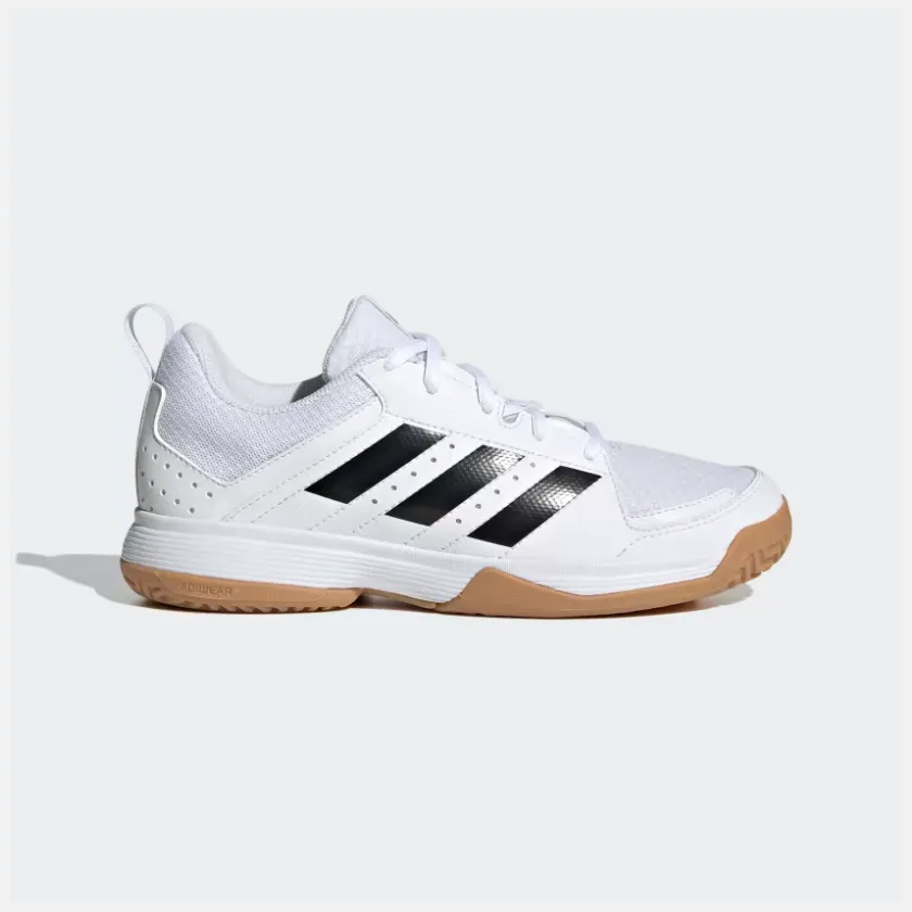 Adidas Ligra 7 Indoor Kids Unisex Training Shoes -Cloud White/Core Black/Cloud White