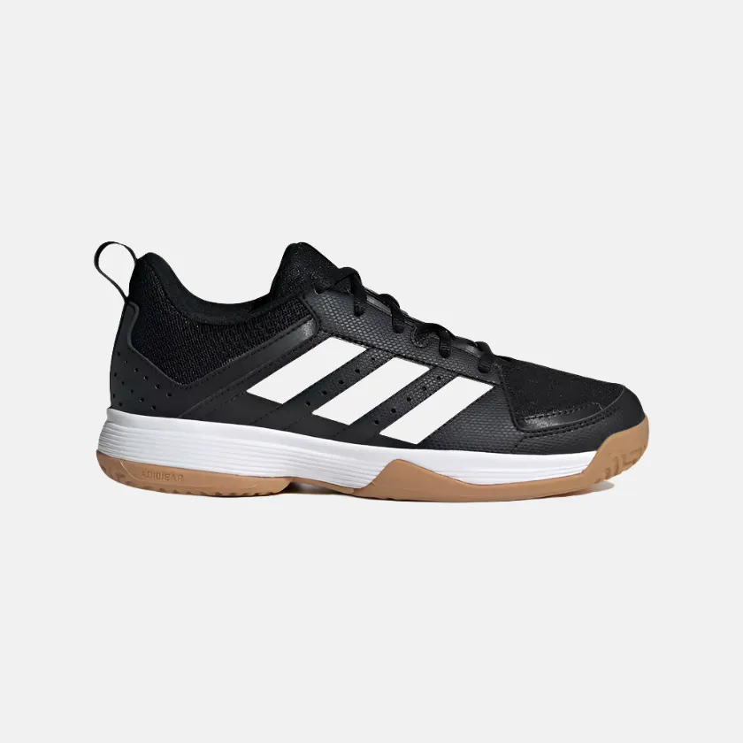 Adidas Ligra 7 Indoor Kids Unisex Training Shoes -Core Black / Cloud White / Core Black