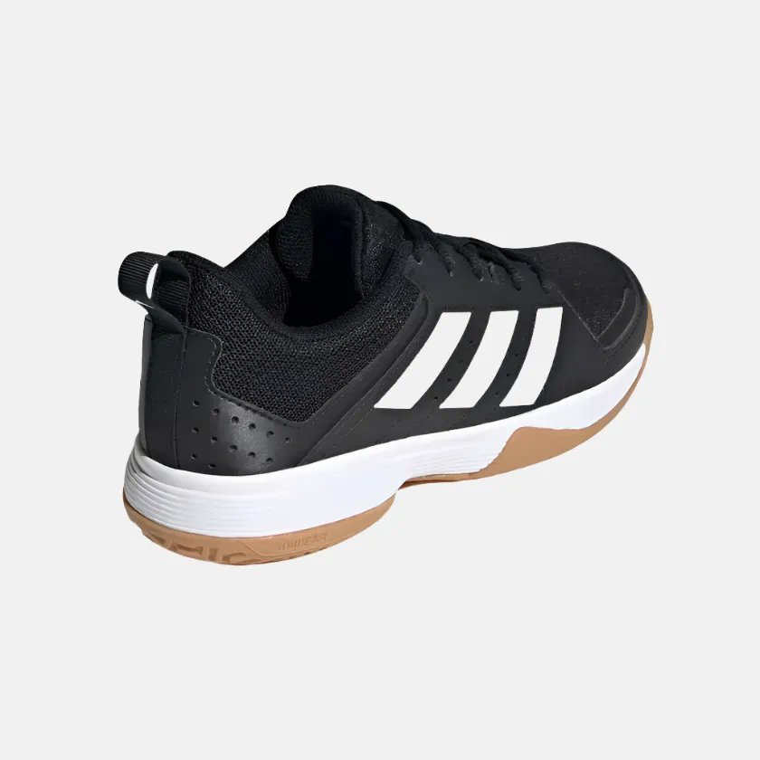 Adidas Ligra 7 Indoor Kids Unisex Training Shoes -Core Black / Cloud White / Core Black