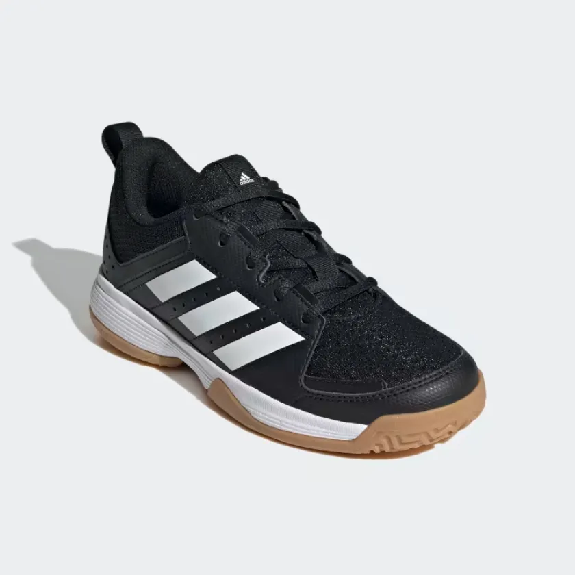 Adidas Ligra 7 Indoor Kids Unisex Training Shoes -Core Black / Cloud White / Core Black