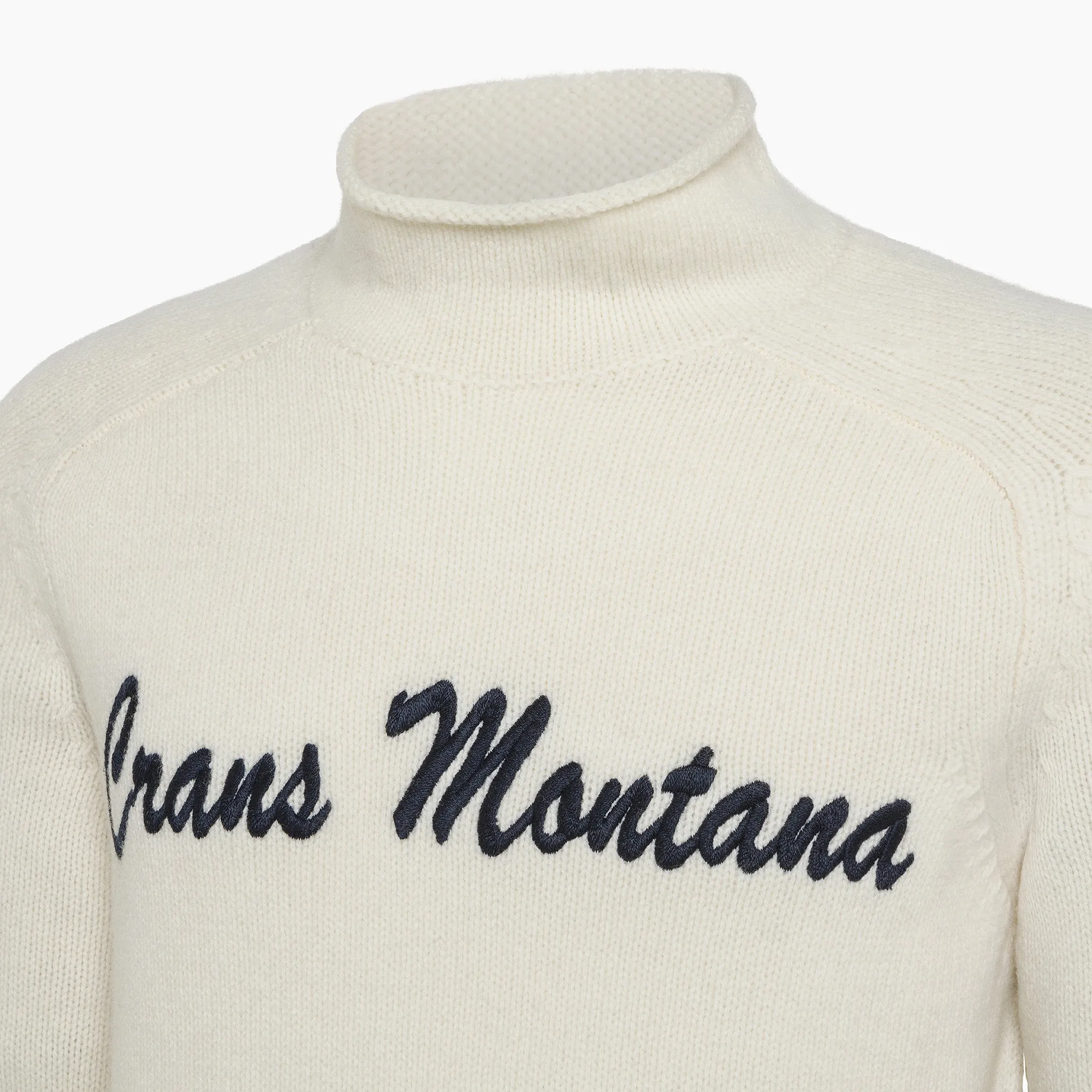 Adon knitted crewneck jumper Crans Montana