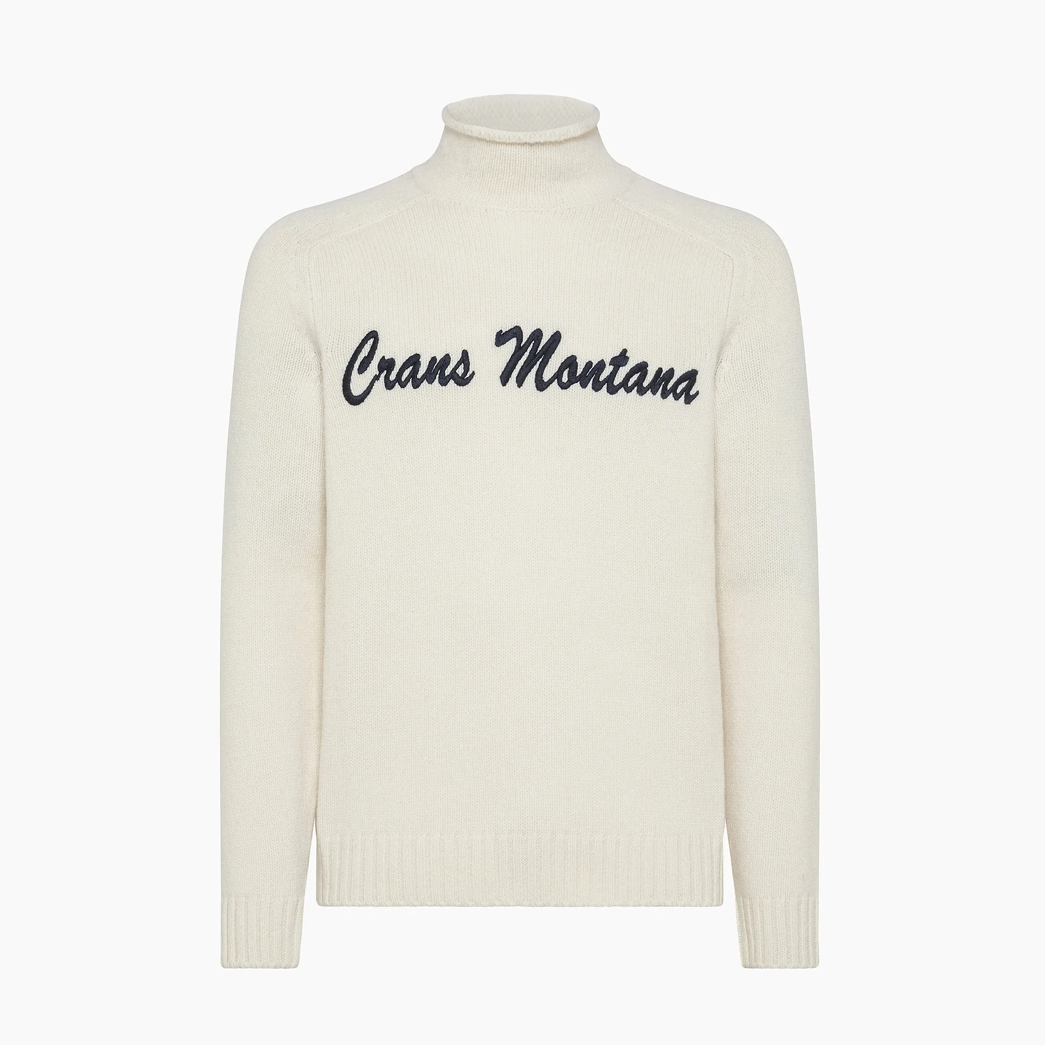 Adon knitted crewneck jumper Crans Montana