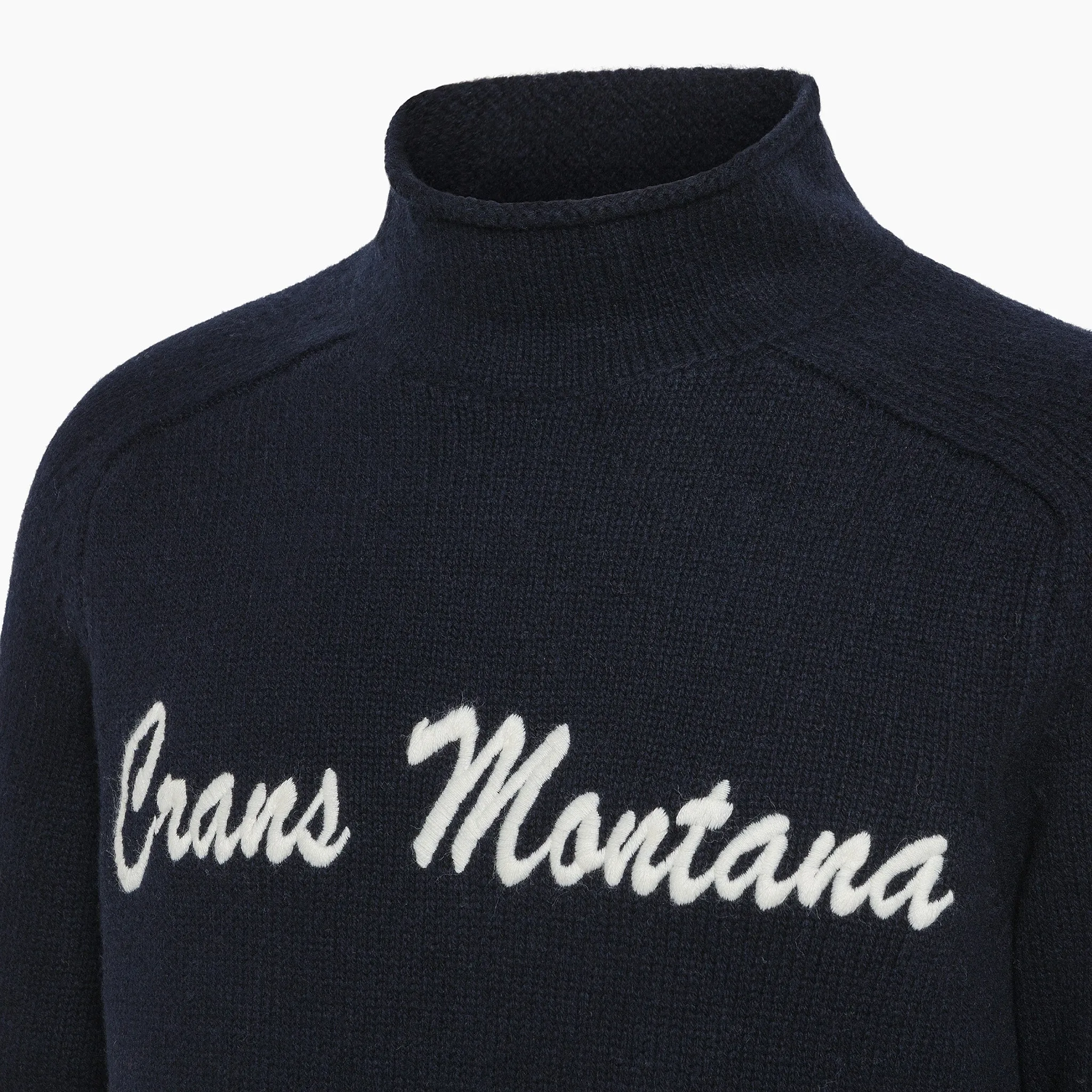 Adon knitted crewneck jumper Crans Montana