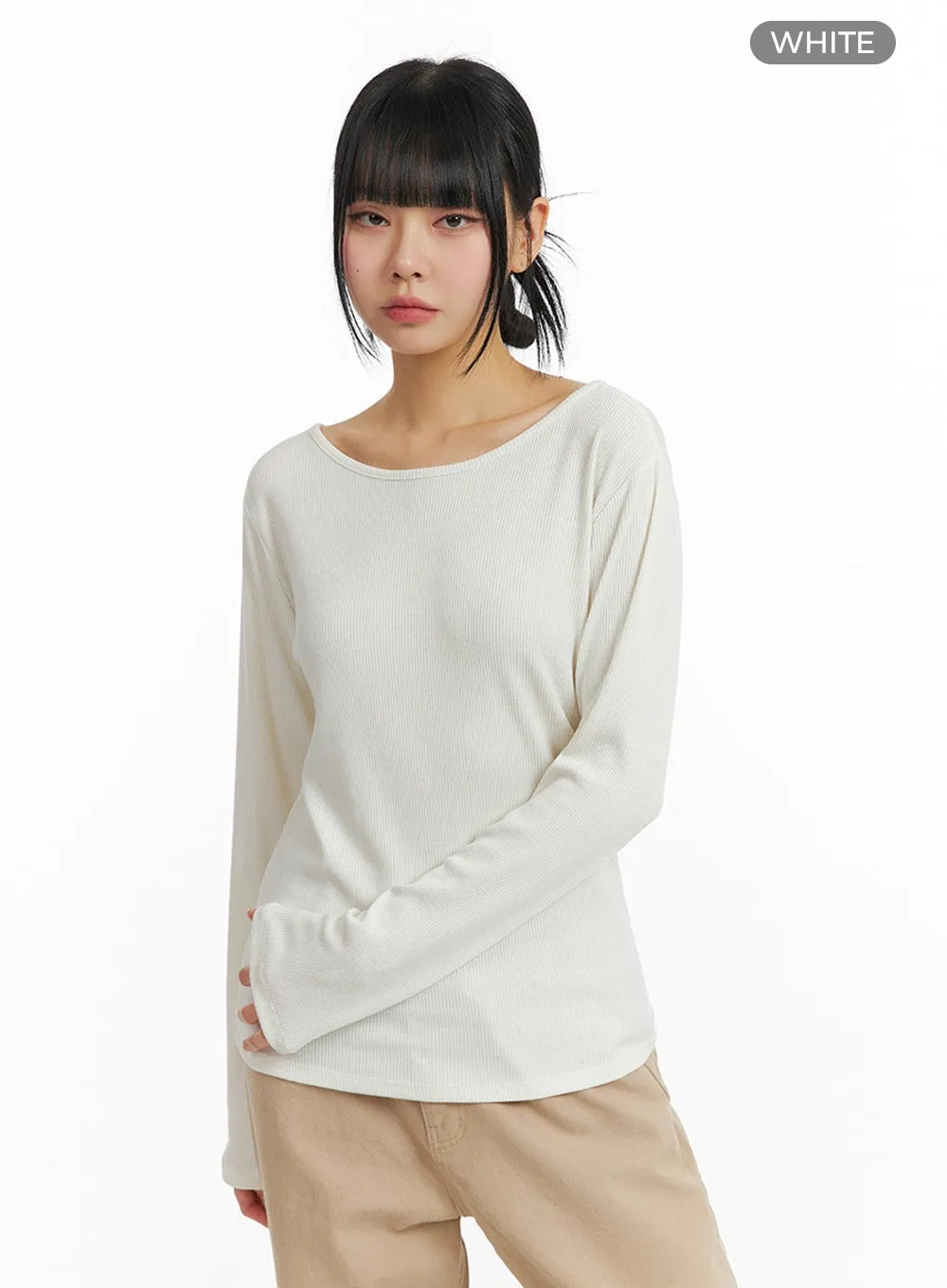 Basic Round Neck Long Sleeve IM414