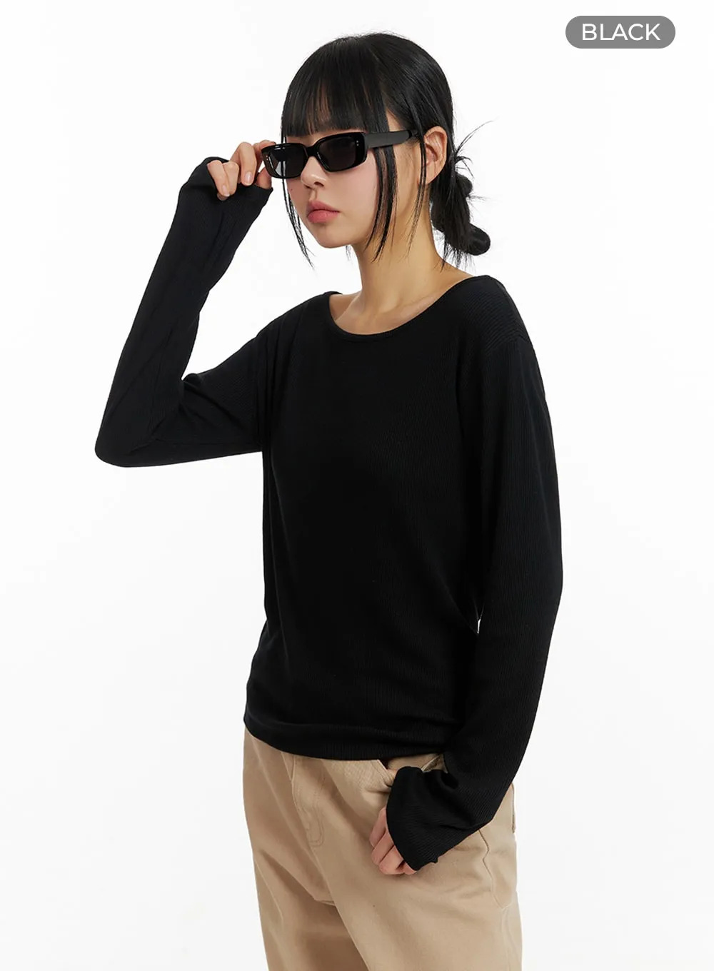 Basic Round Neck Long Sleeve IM414