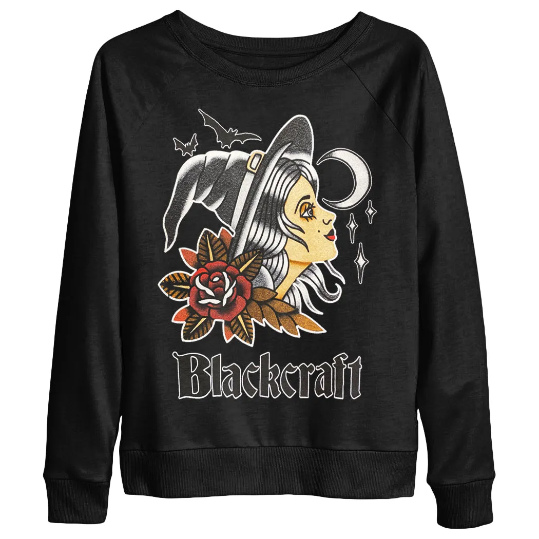 Bat Witch - Women's Scoop Neck Sweater