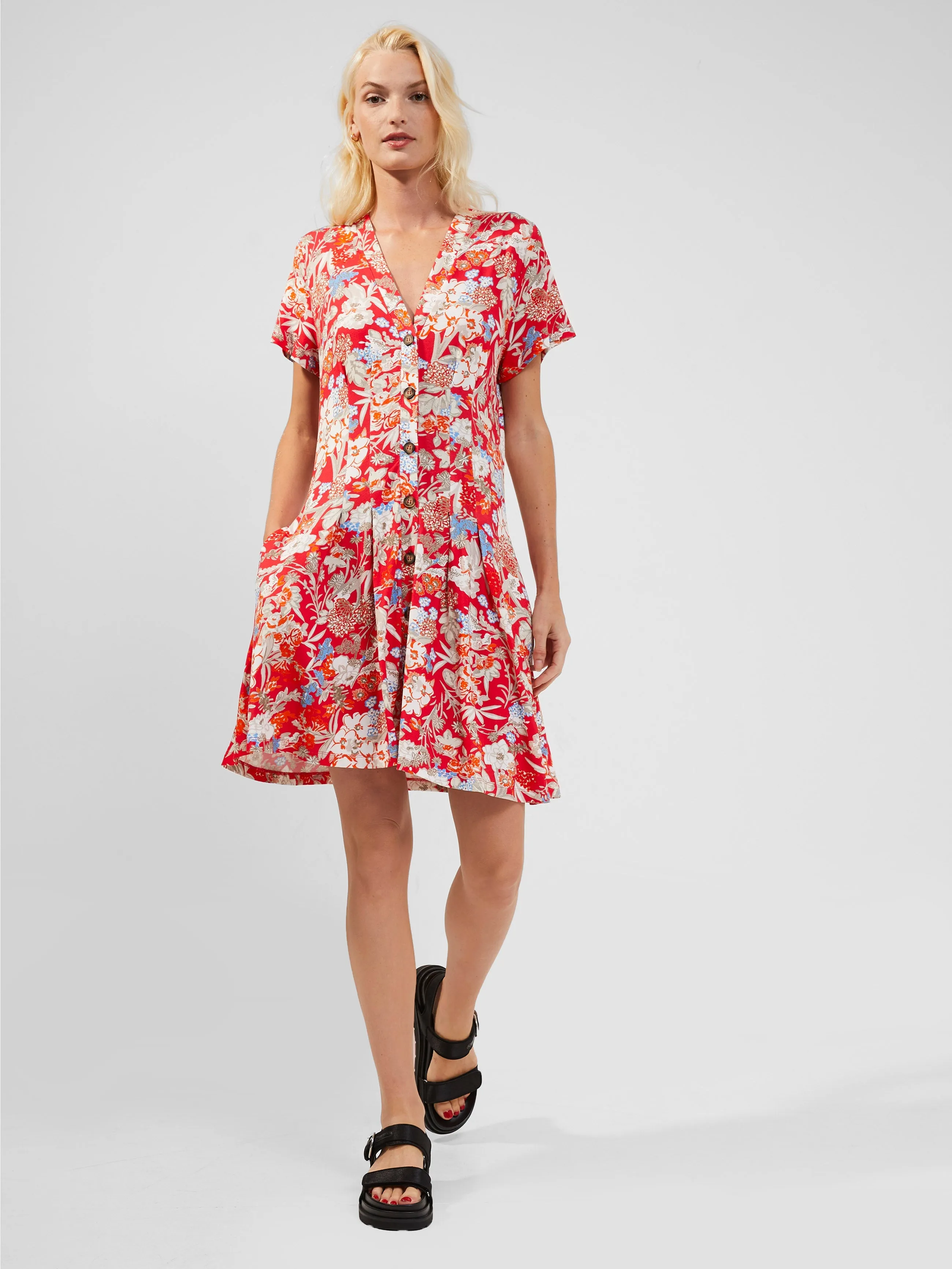 Blossom Meadow Jersey Mini Dress