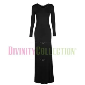 Body Dress Maxi Modal Jersey | Black