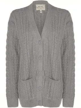 Chunky Button Up Knitted Cardigan