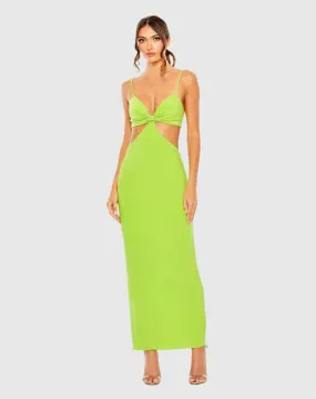 Cutout Jersey Midi Dress - FINAL SALE