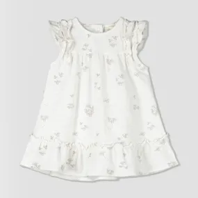 Ettie & H Aswen Jersey Dress - Cream Bees