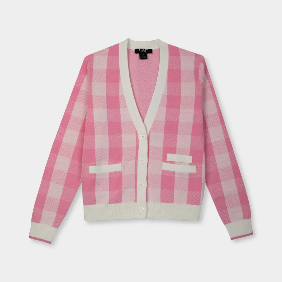 Gingham Cardigan