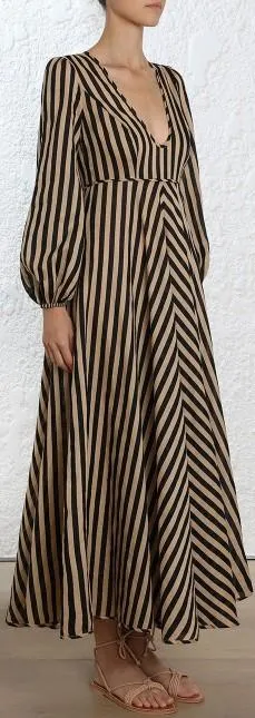 'Jaya' Plunge Long Dress