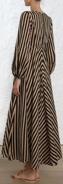 'Jaya' Plunge Long Dress