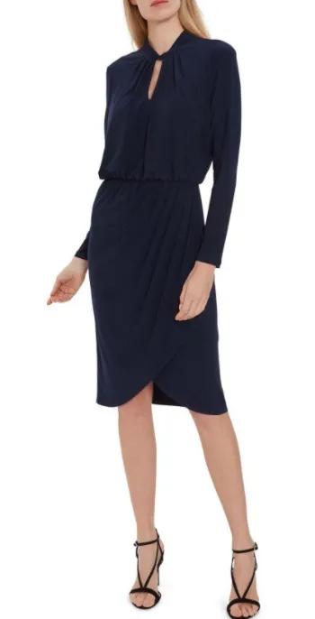 Jeanlee Jersey Dress Navy