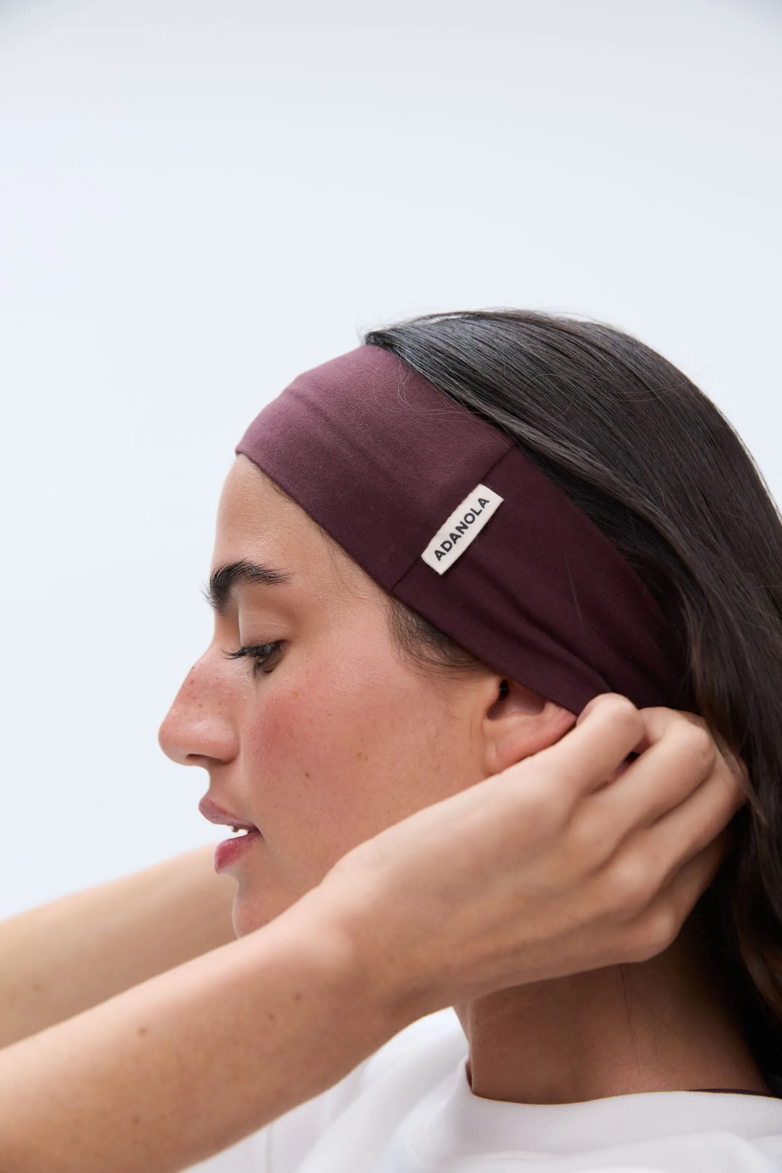 Jersey Headband - Burgundy