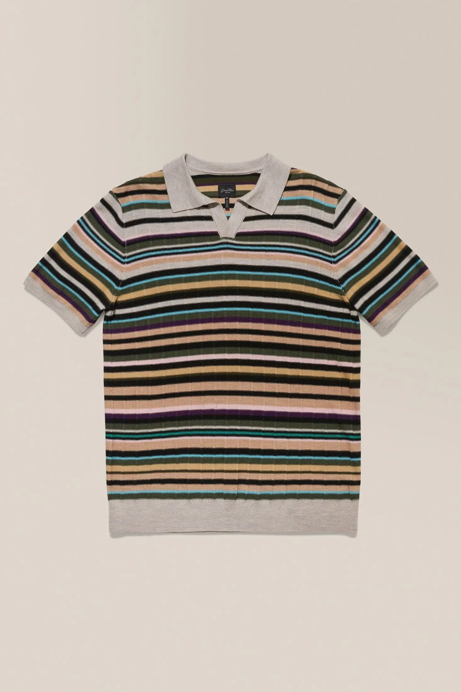 Knit Polo Sweater | Merino Wool