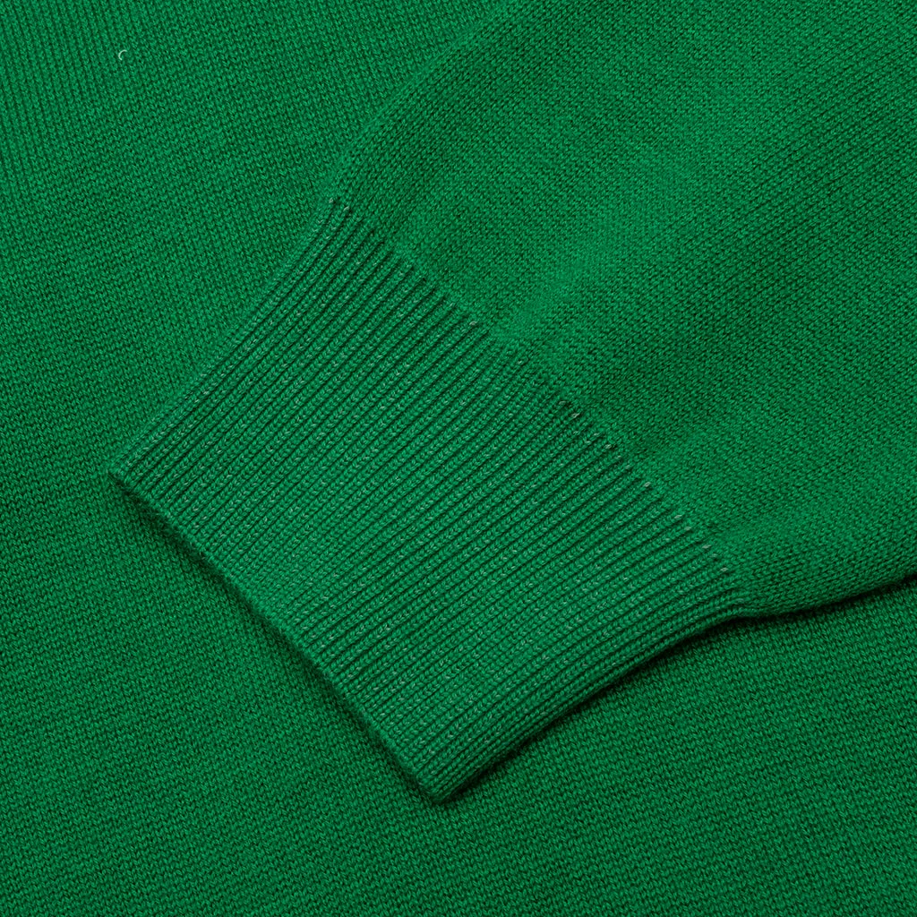 Knitted Crewneck - Electric Green