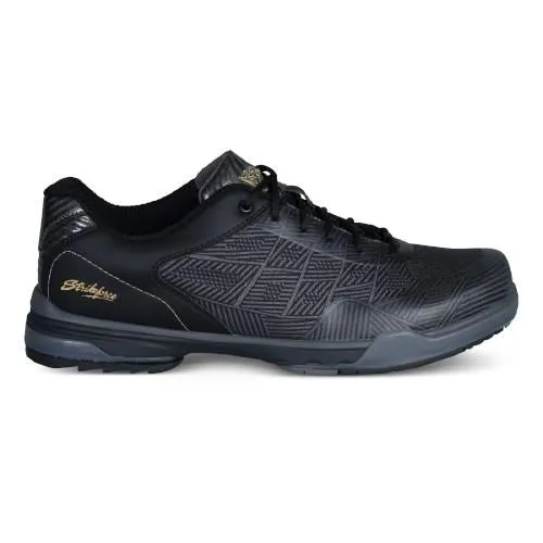 KR Strikeforce Mens Rage Gunmetal/Black Right Hand Wide Width Bowling Shoes