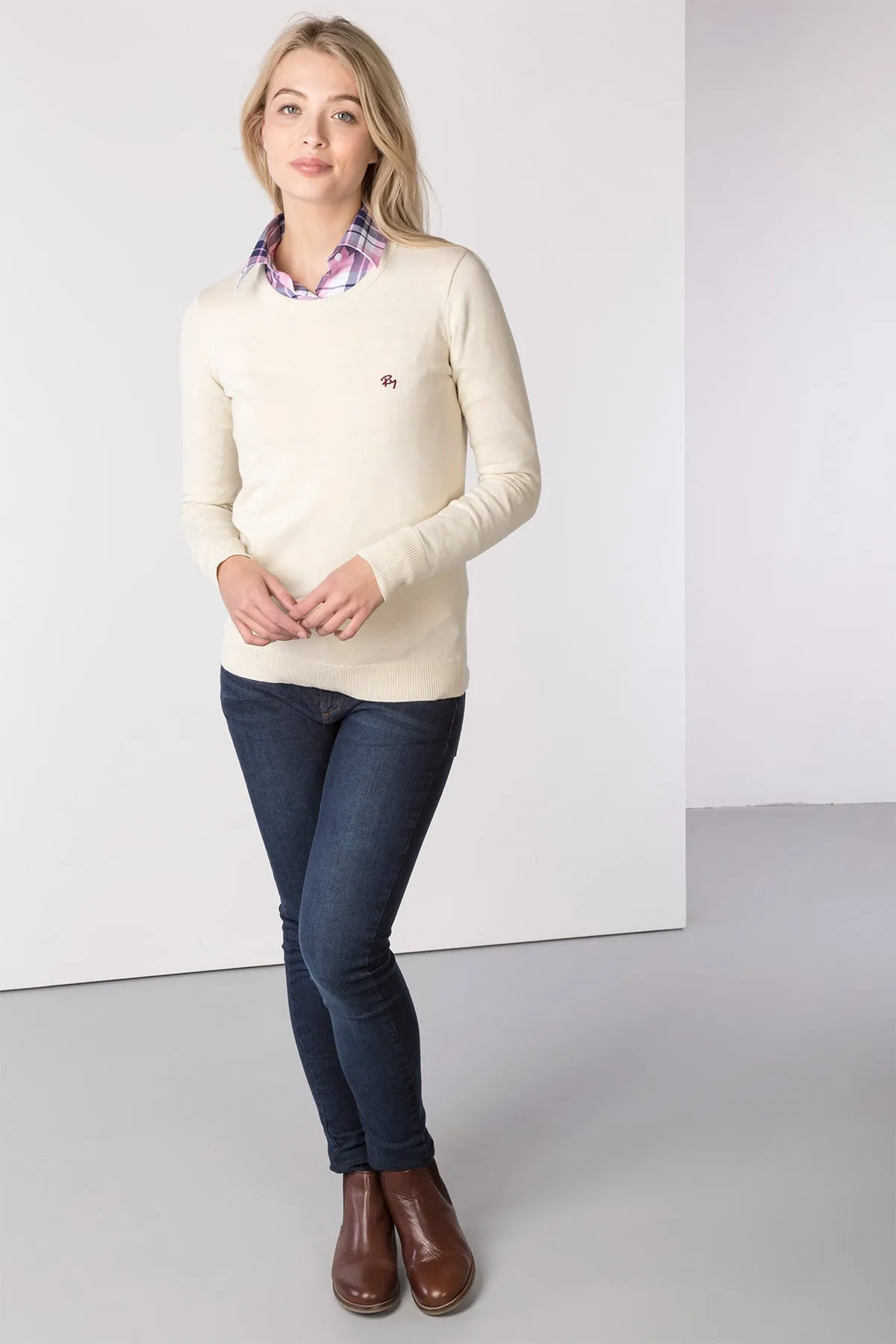 Ladies Round Neck Jumper