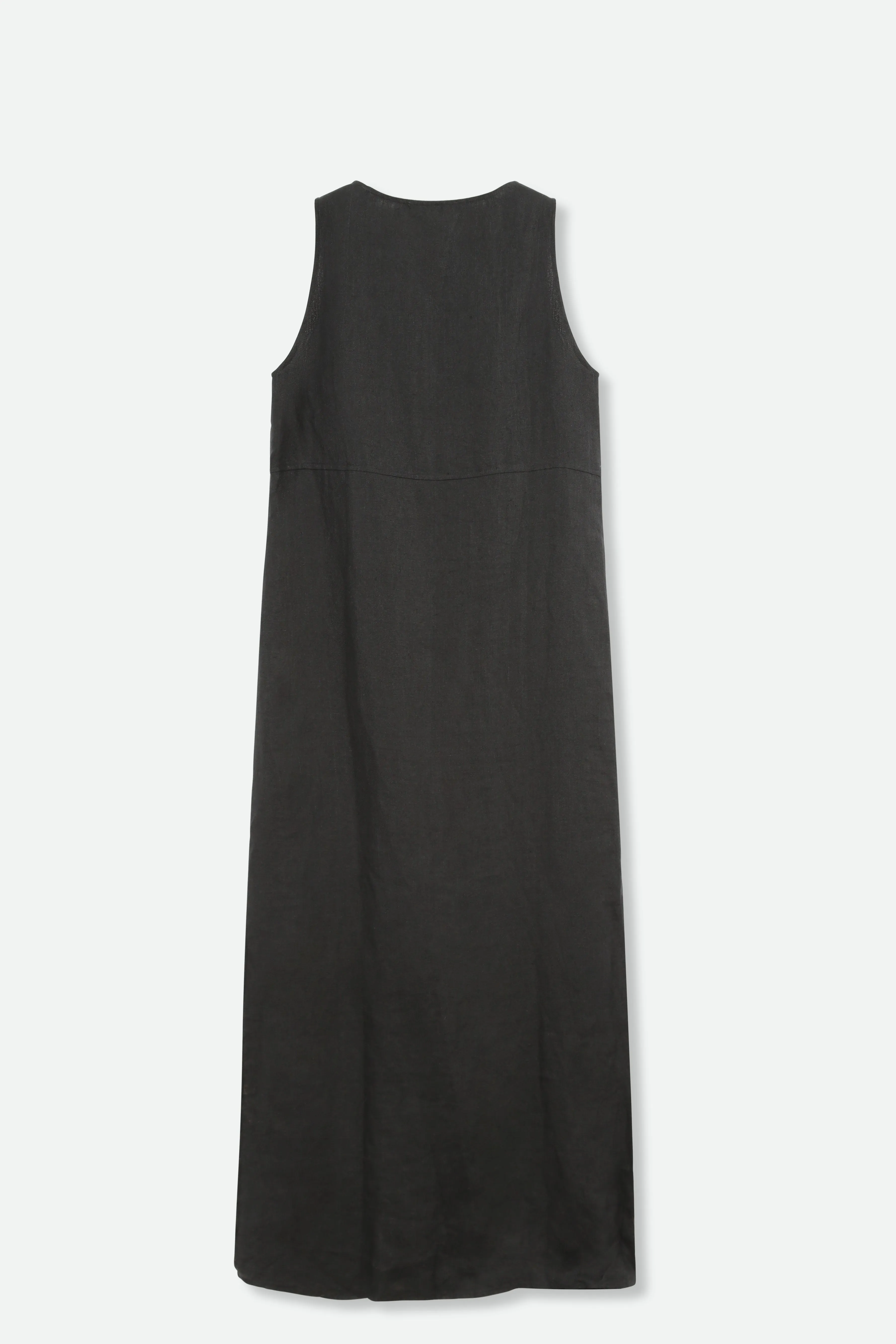 Lecce Long Sheath Dress in Linen