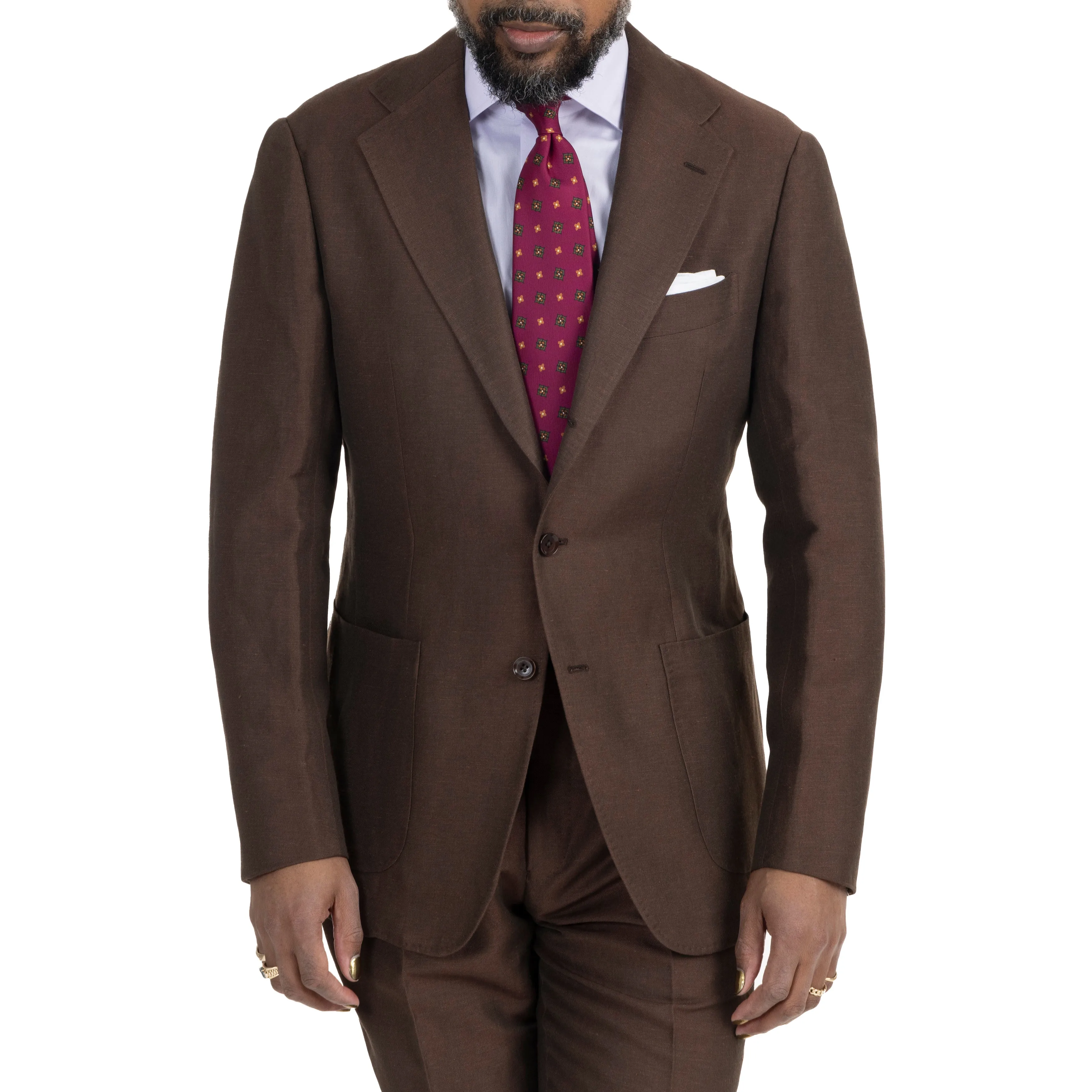 Linen/Wool Model 3B Suit