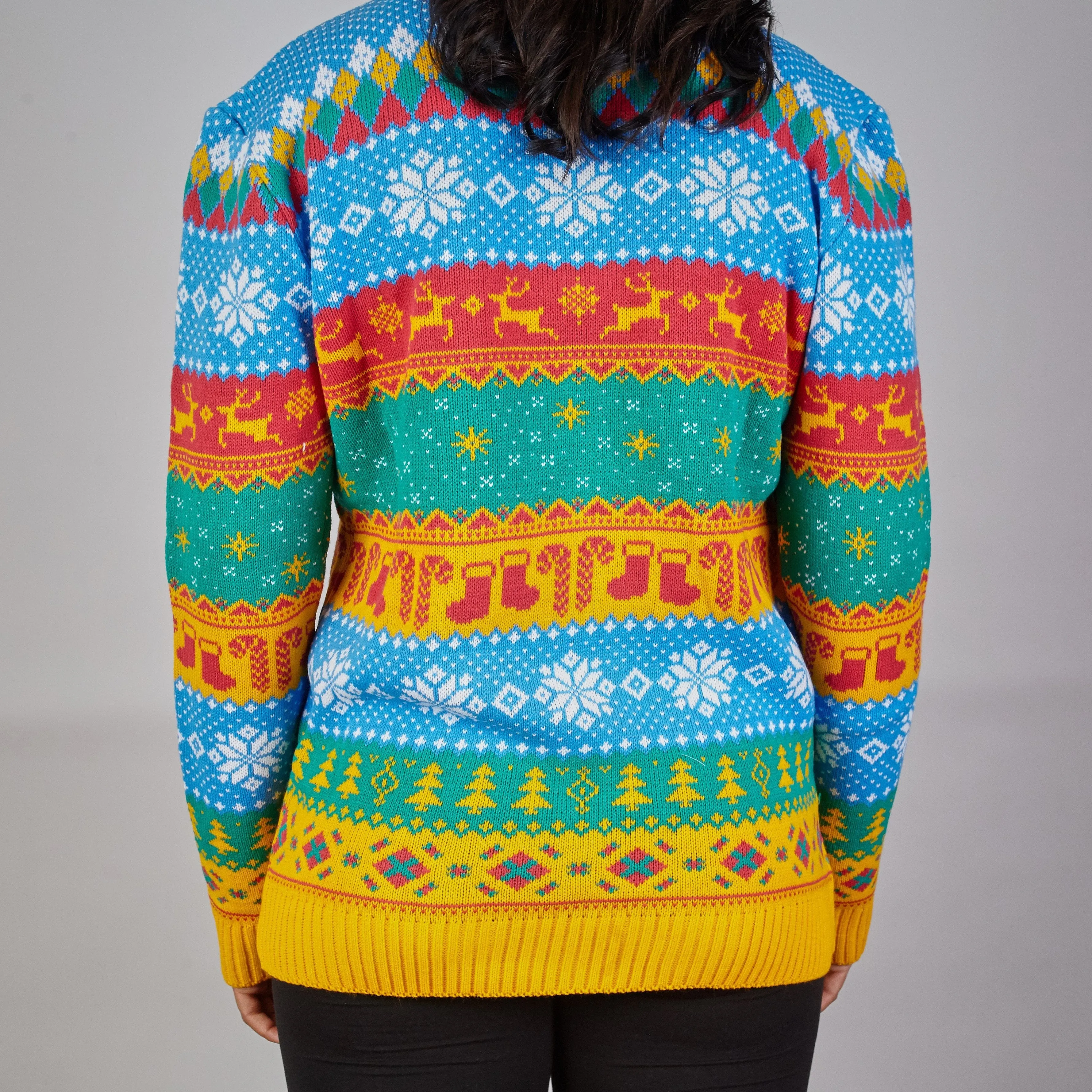 Lishy Mariusgenser: Knitted Christmas Jumper