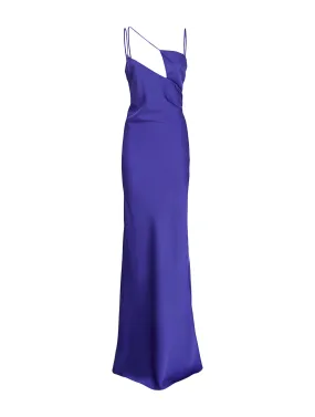 LONG DRESS ``MELVA`` VIVID VIOLET