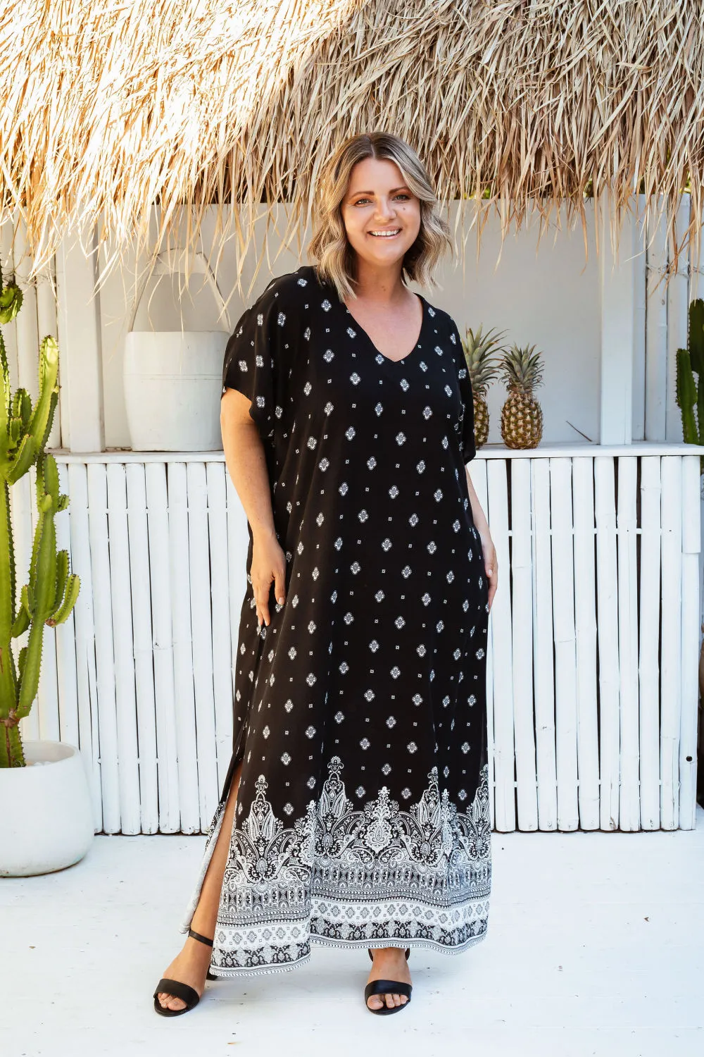 Long Kaftan Dress - Jenna