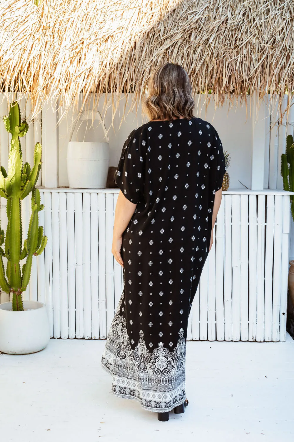 Long Kaftan Dress - Jenna