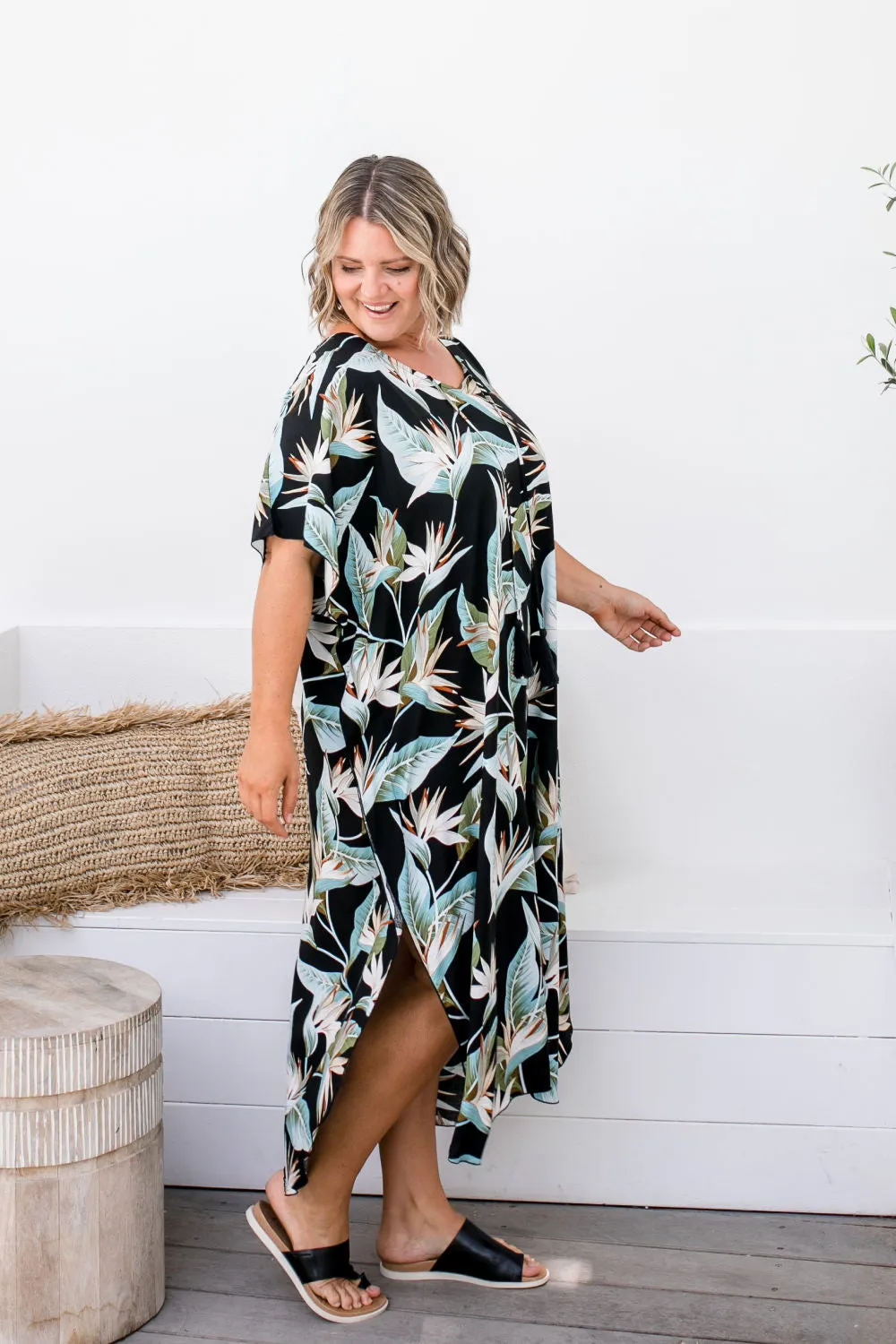 Long Kaftan Dress - Zoey