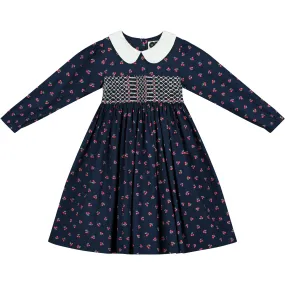 Long-Sleeve Girls Dress - Becca