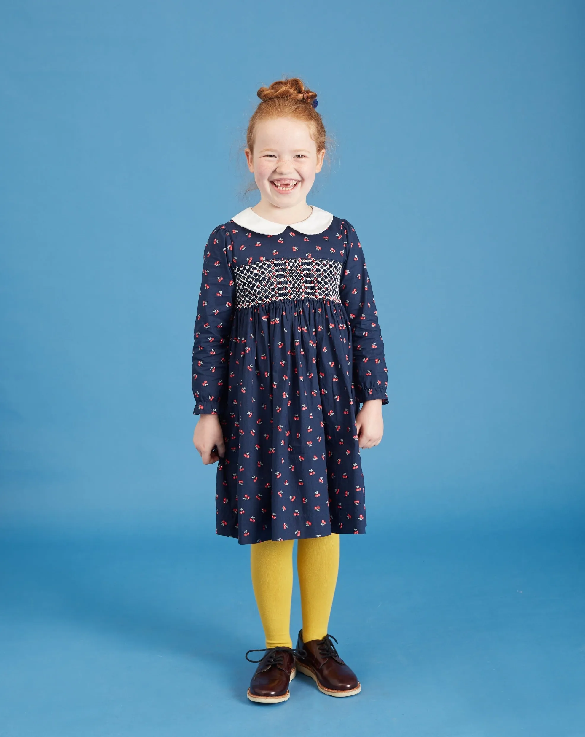 Long-Sleeve Girls Dress - Becca