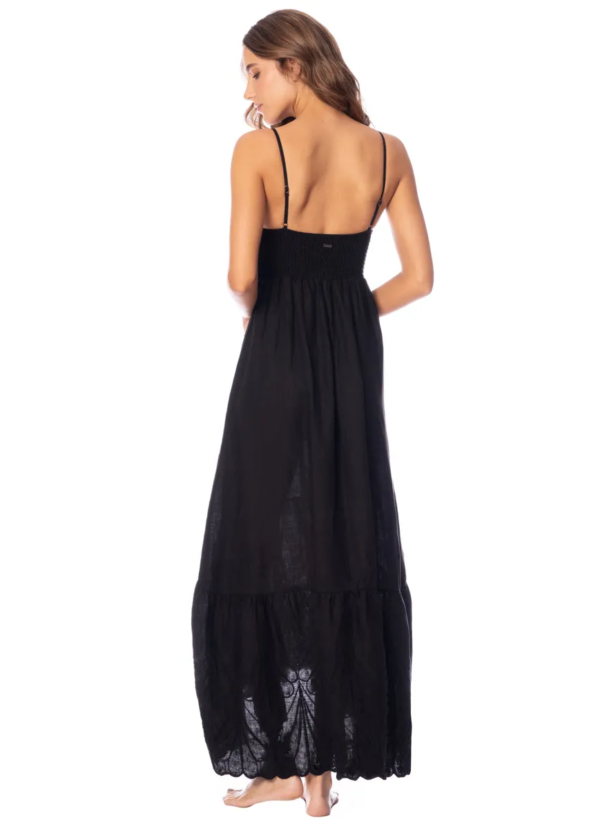 Maaji Jade Black Isadora Long Dress