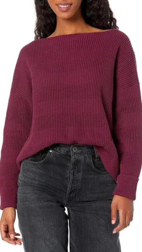 MOZART ROUND NECK SWEATER - CHERRY BLUSH