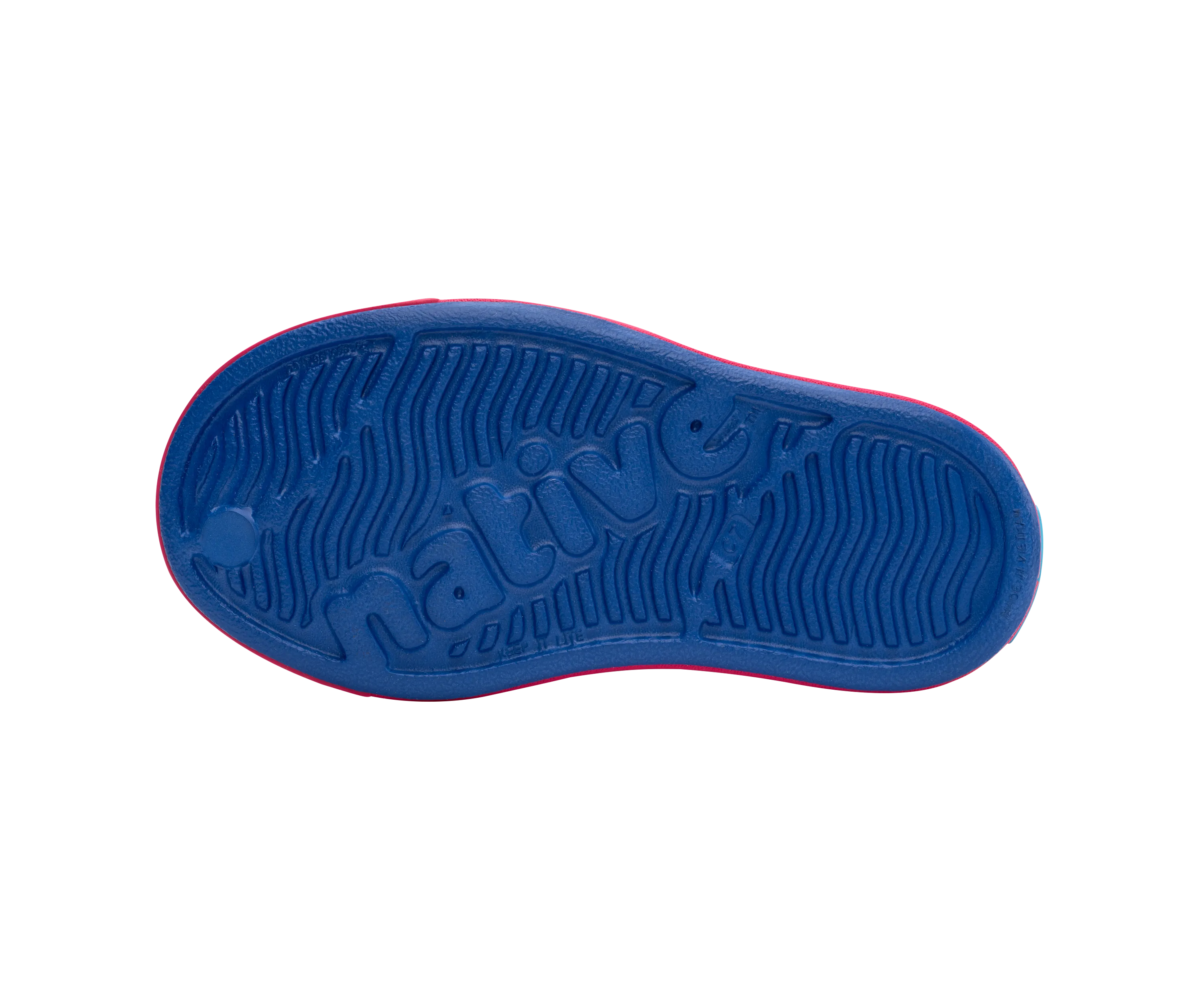 Native Jefferson Ombre Shoes - Adventure Blue / Radberry Pink / Adventure Radberry Ombre