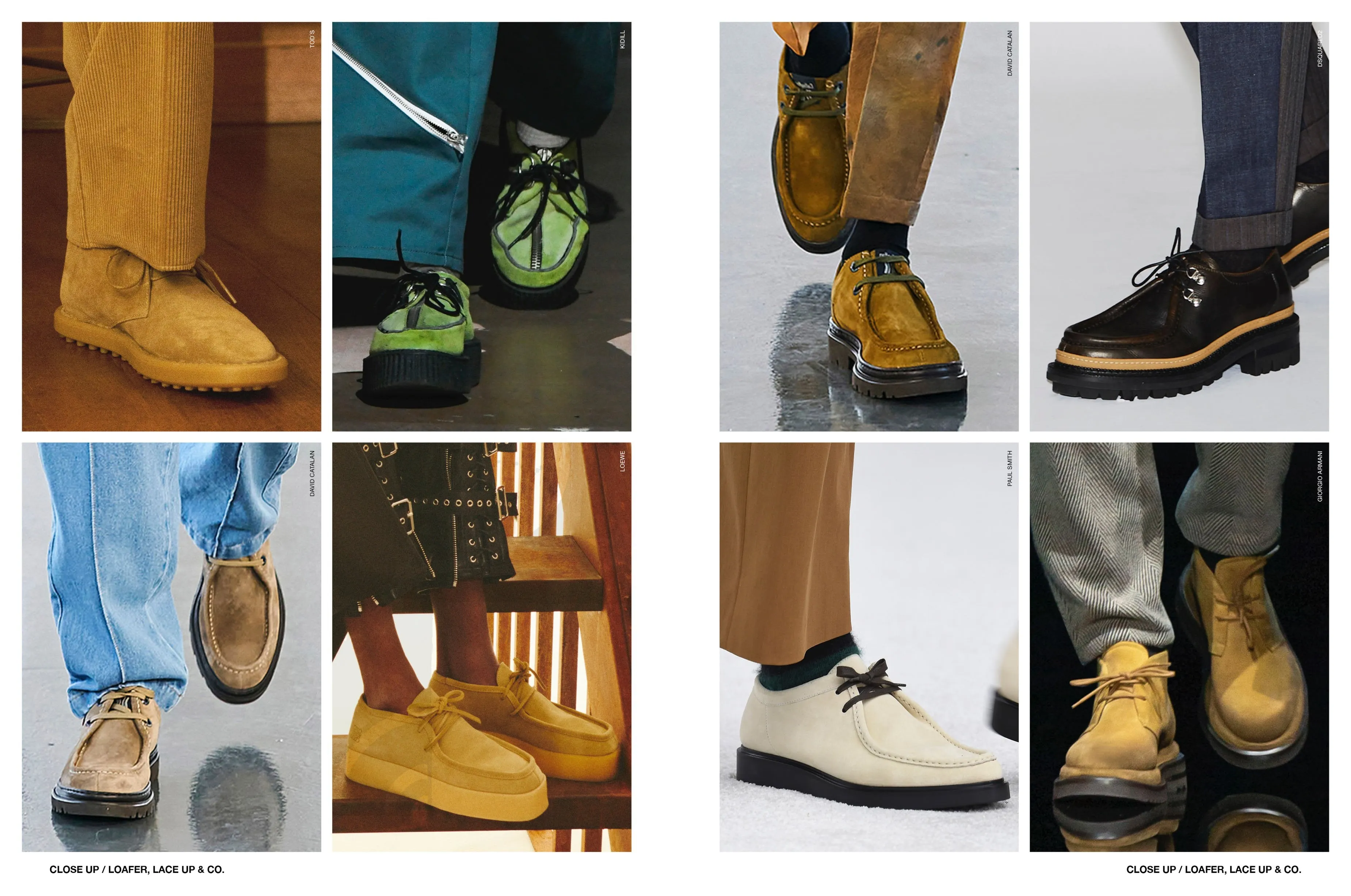 NEXT LOOK CLOSE-UP MEN's SHOES, BAGS & ACCESSORIES AW2021/22