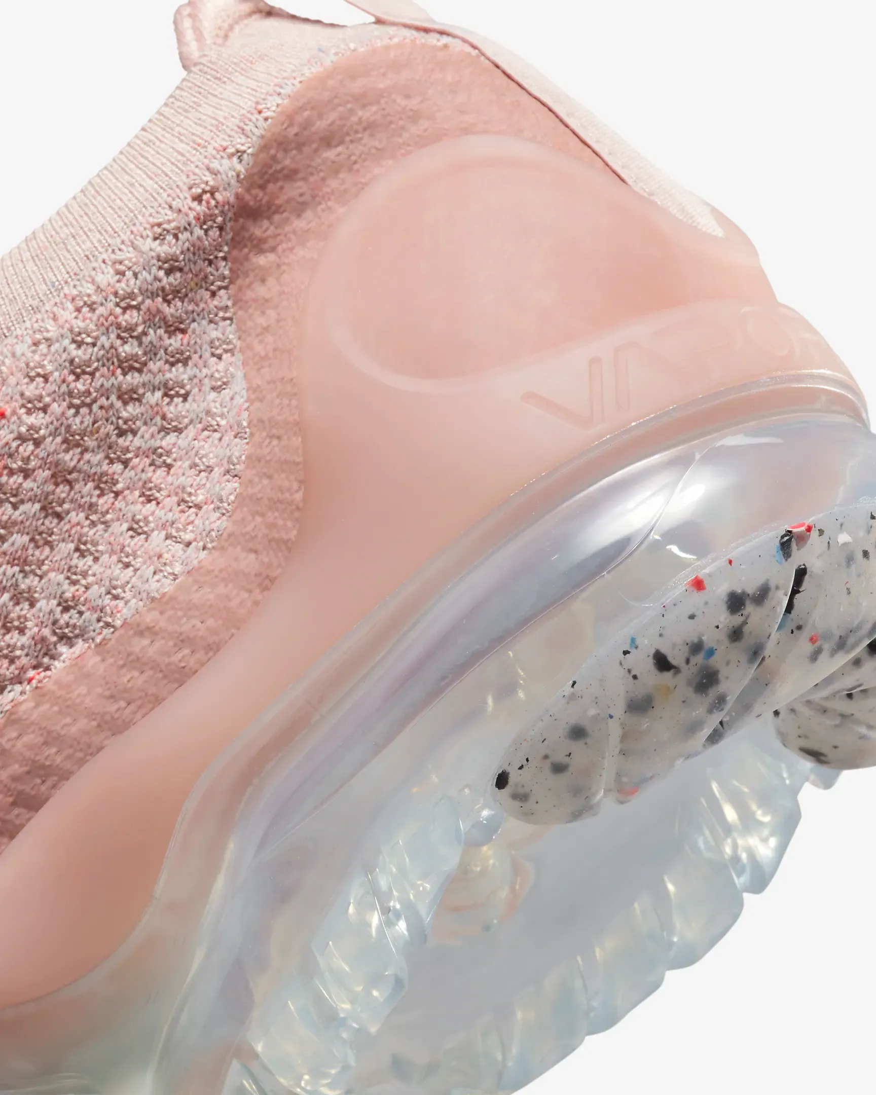 Nike Women's Air Vapormax 2021 Flyknit Shoes - Pink Oxford / Rose Whisper / Metallic Silver