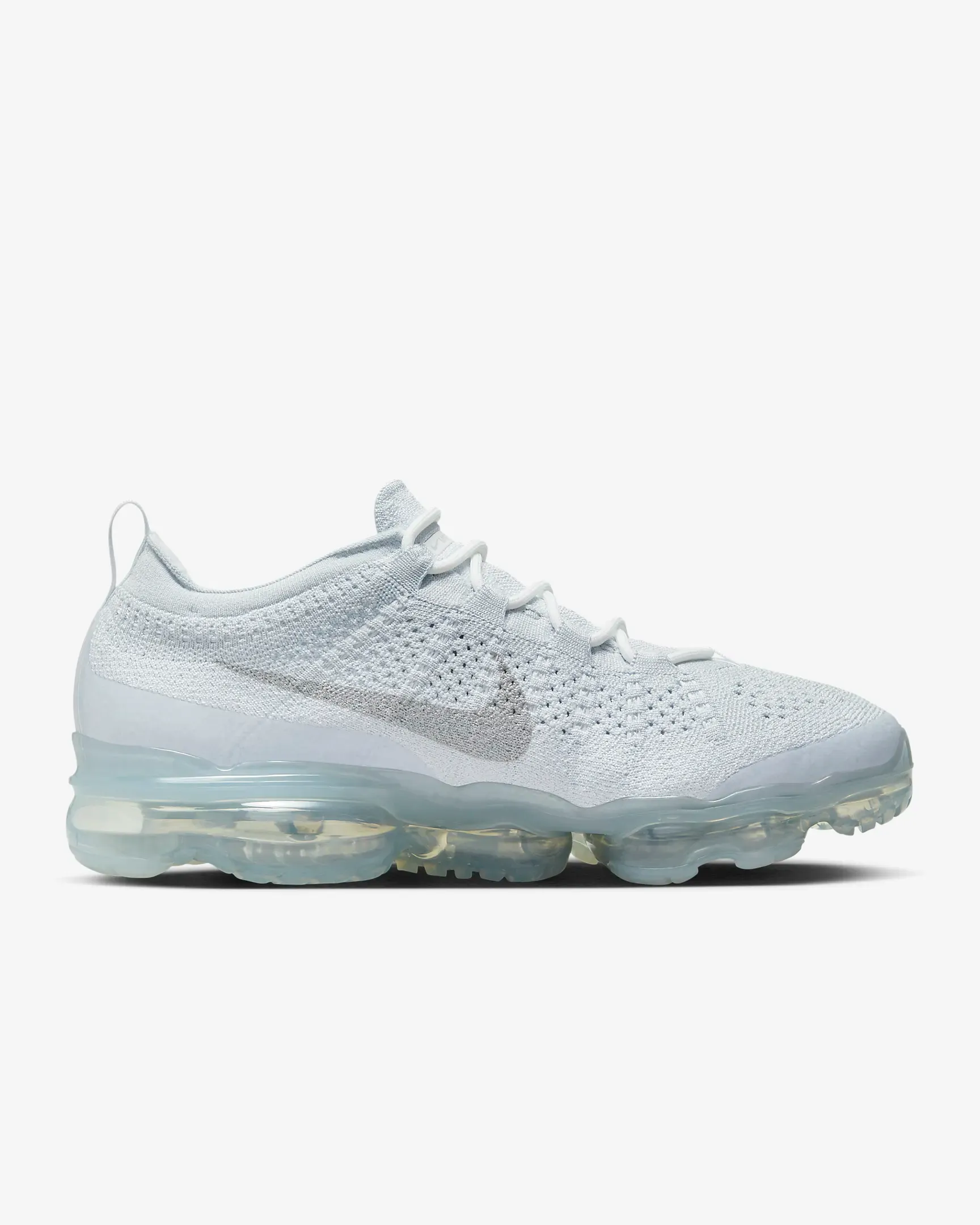 Nike Women's Air VaporMax 2023 Flyknit Shoes - Pure Platinum / White