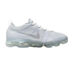 Nike Women's Air VaporMax 2023 Flyknit Shoes - Pure Platinum / White