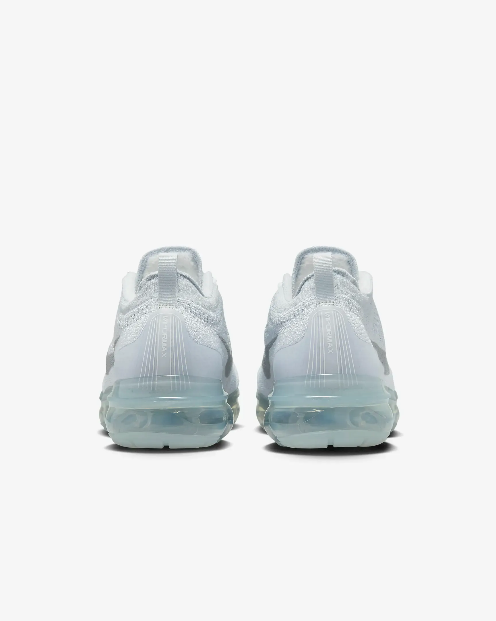 Nike Women's Air VaporMax 2023 Flyknit Shoes - Pure Platinum / White