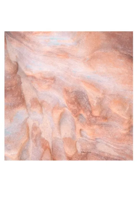 Oversized Square Italian Cashmere Blend Scarf - Sandstone - Utah