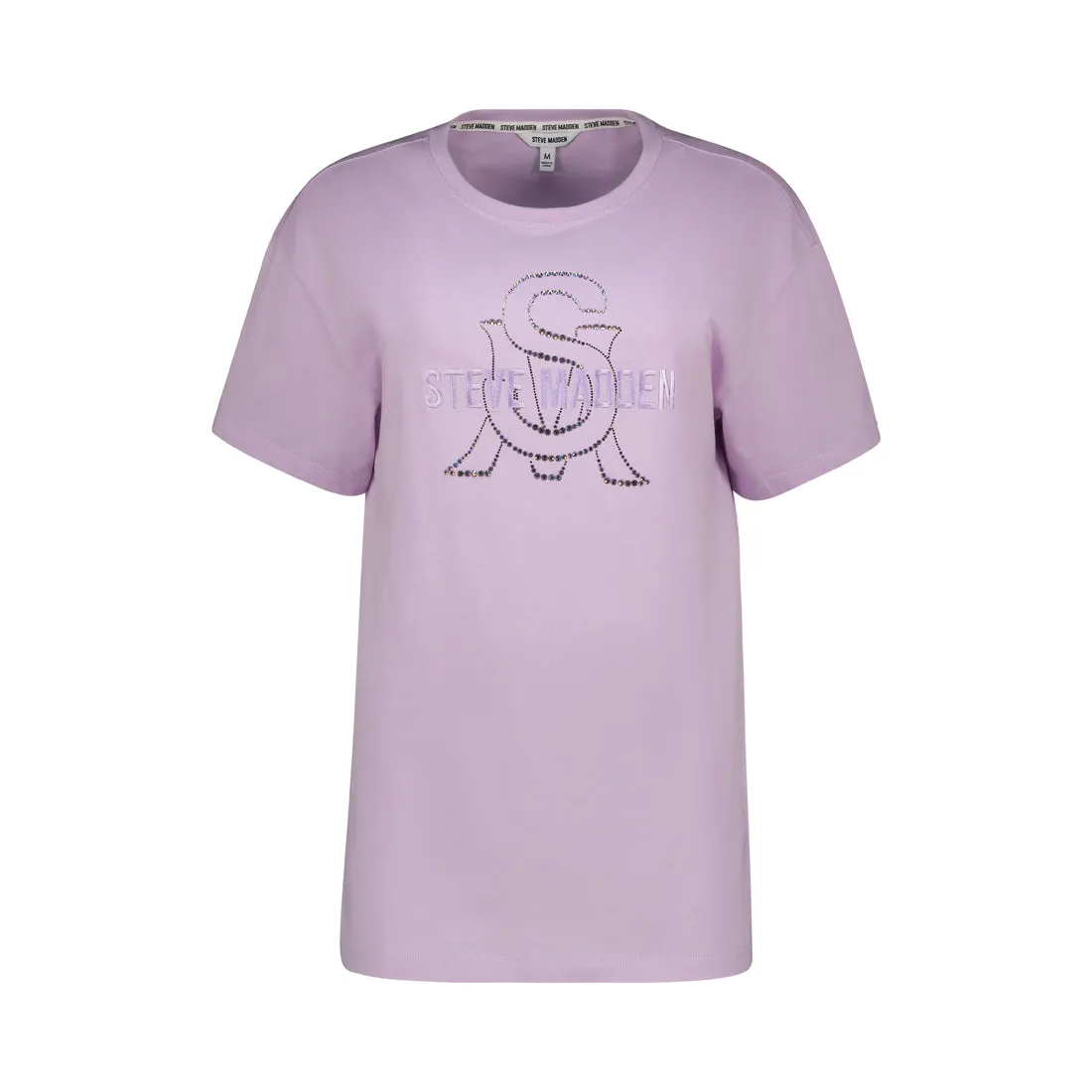 PAYTON LADIES KNITTED T-SHIRT LILAC