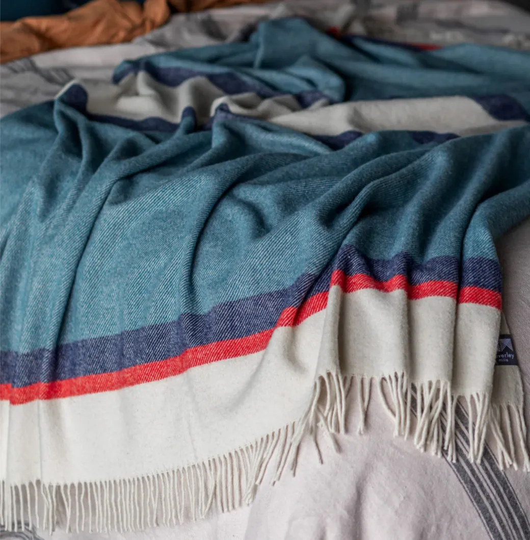 Riviera wool throw