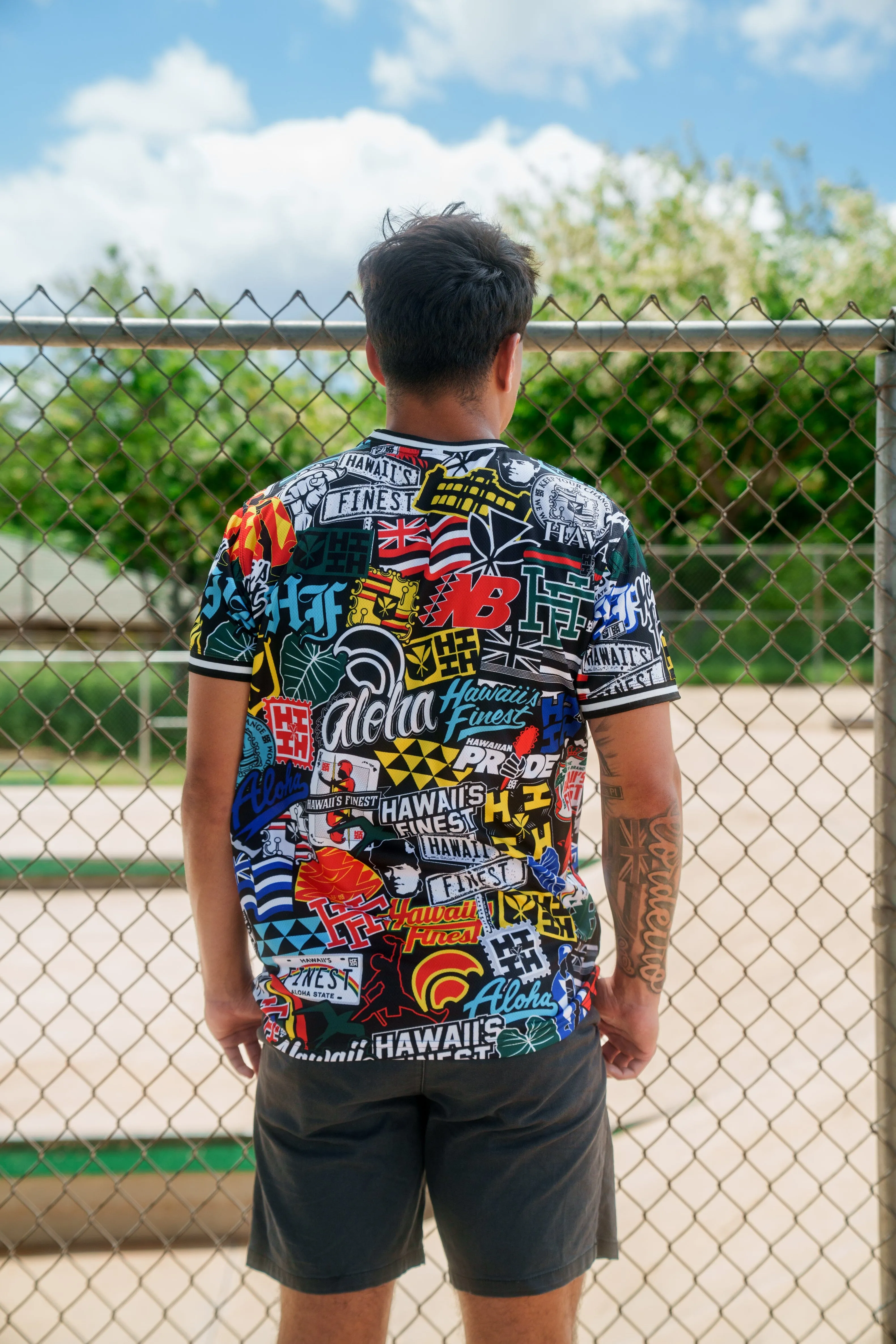 STICKERBOMB SOFTBALL JERSEY