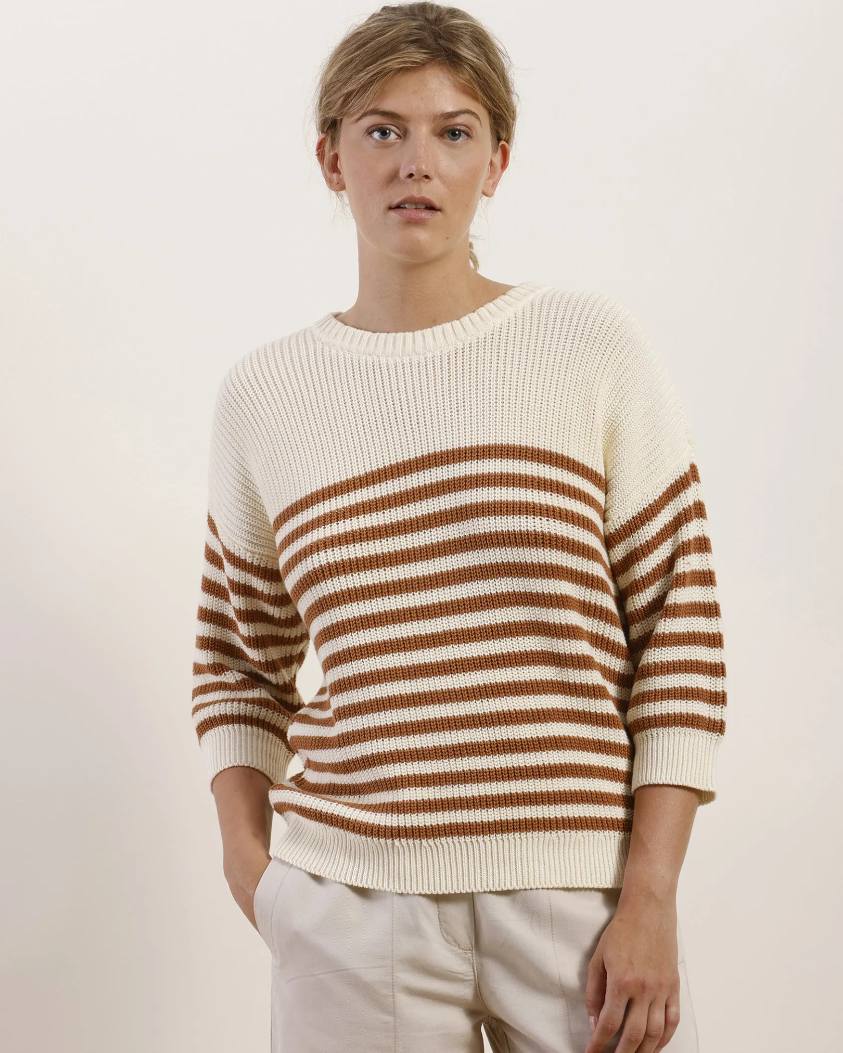 Tribu Knitted Breton Top