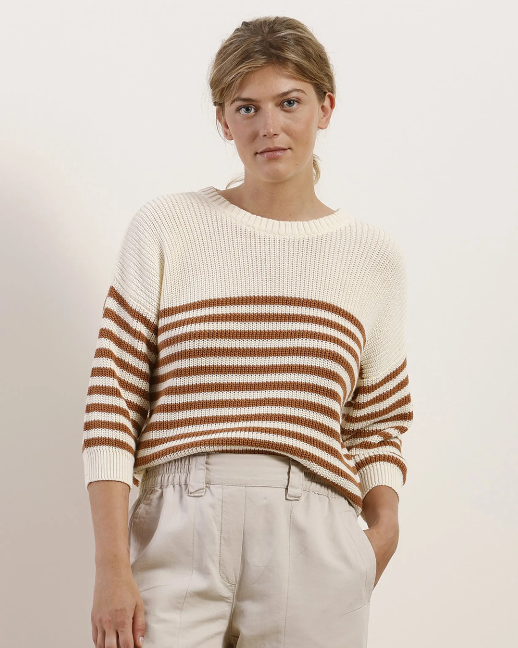 Tribu Knitted Breton Top